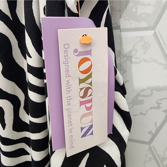 Nwt Joyspun Women's Plus Size Sleeveless Knit Chemise with Ruffle Hem, Size 4XL - Picture 7 of 9